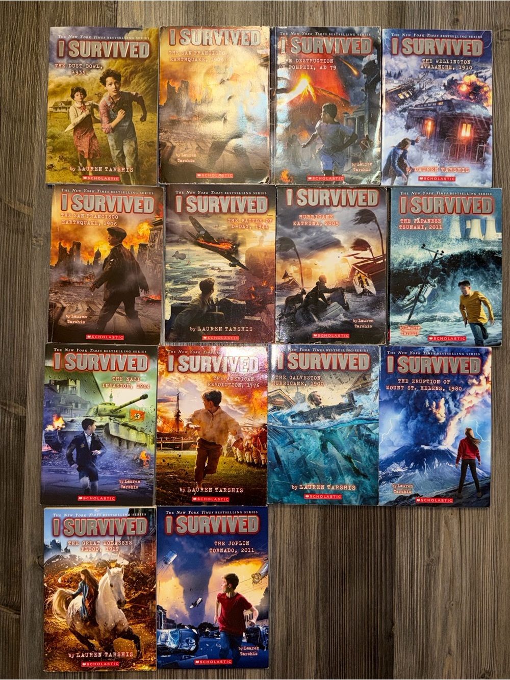 14 I survived Books